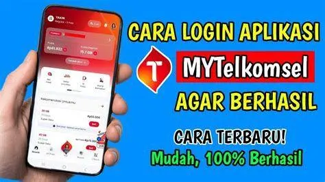 Login MyTelkomsel Proses login aplikasi MyTelkomsel