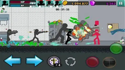 Upgrade Senjata Anger of Stick Sistem upgrade senjata dalam game Anger of Stick