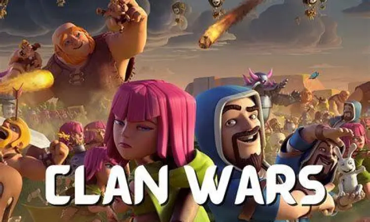 Pertempuran di Server Privat Pertempuran clan war dalam game Clash of Clans