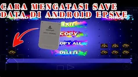 Save States ePSXe Fitur Save States di ePSXe Android