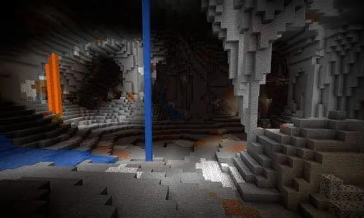 Eksplorasi Fitur Baru Minecraft Fitur utama Minecraft 1.17.10 Caves and Cliffs