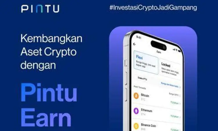 Fitur Pintu Earn Fitur Pintu Earn untuk pendapatan pasif kripto