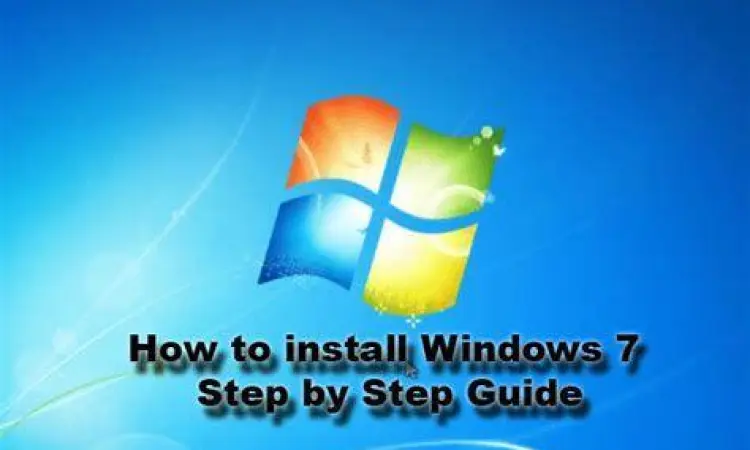 Layar proses instalasi windows 7 pada komputer desktop