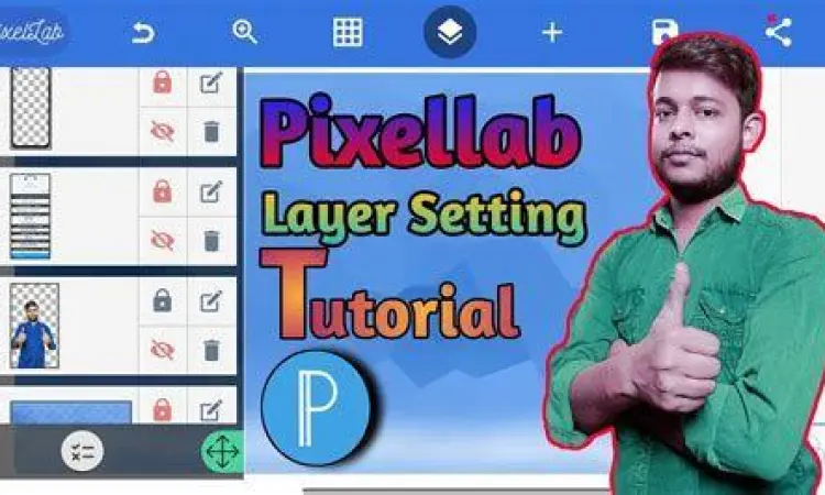 Layer Editor Pixellab Manajemen layer pada aplikasi Pixellab