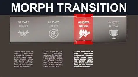 Transisi Morph PowerPoint Contoh transisi morph di aplikasi Power Point