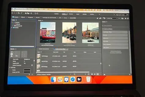 Adobe Bridge CS4 Tampilan Adobe Bridge CS4 untuk manajemen aset desain
