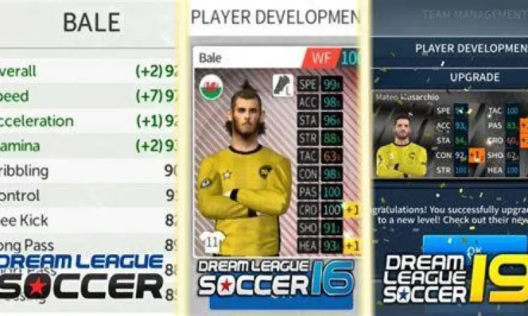 Pengembangan pemain bintang di DLS 2019