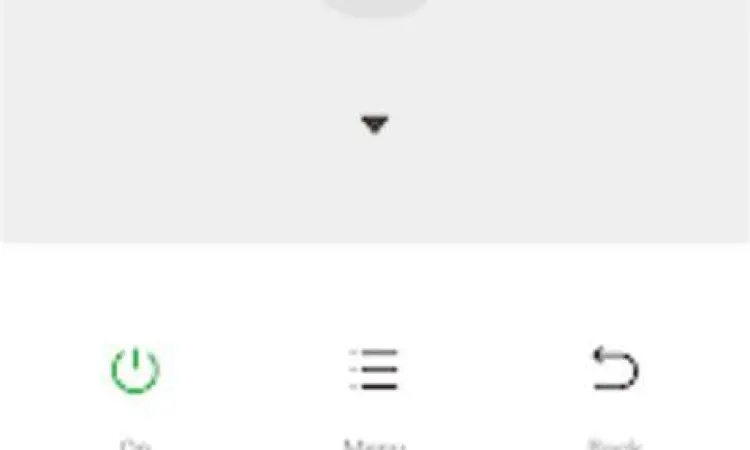 Interface Mi Remote Tampilan antarmuka aplikasi Mi Remote