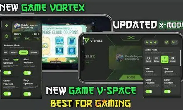 Dashboard G Vortex Tampilan menu G Vortex Mod APK