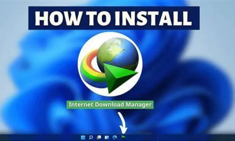 Proses instalasi Internet Download Manager di PC