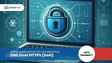 Teknologi Enkripsi Internet Diagram cara kerja VPN dan enkripsi data