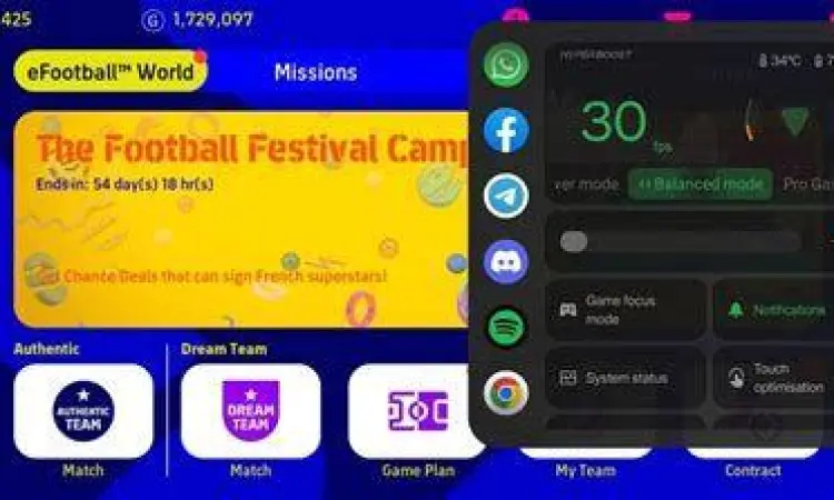 Manajemen Suhu Perangkat Peta panas suhu perangkat saat menggunakan optimasi performa