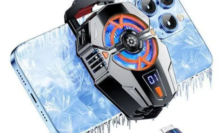 Penggunaan pendingin eksternal pada smartphone saat gaming