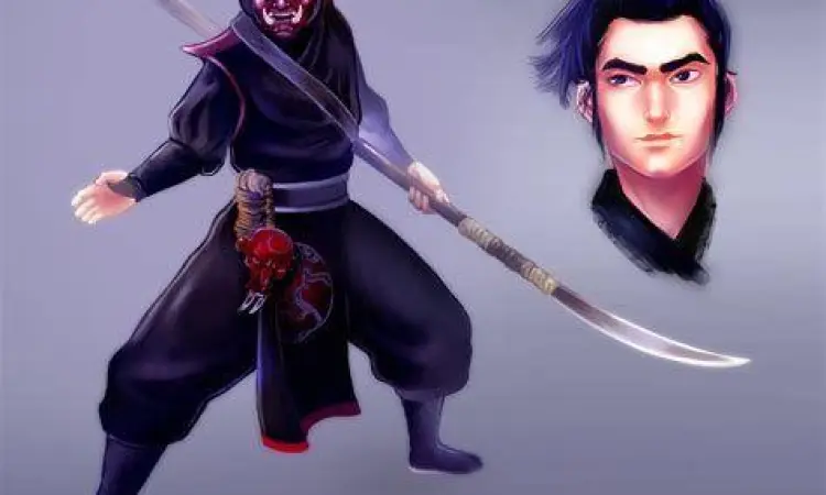 Desain Karakter Ninja Desain karakter dalam Game Fap Ninja