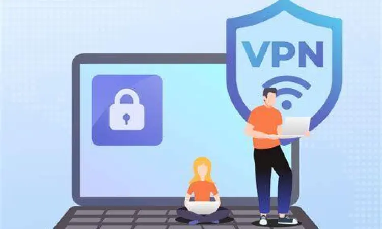 Ilustrasi enkripsi data pada aplikasi Turbo VPN