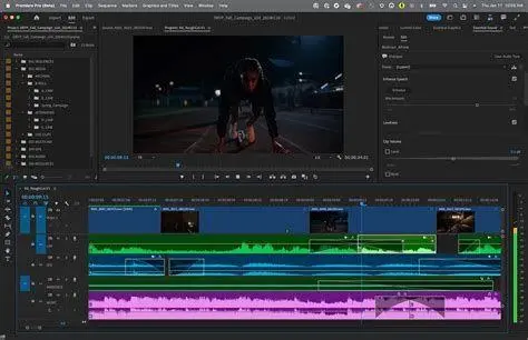 Software Video Editor Desktop Perangkat lunak edit video profesional di komputer