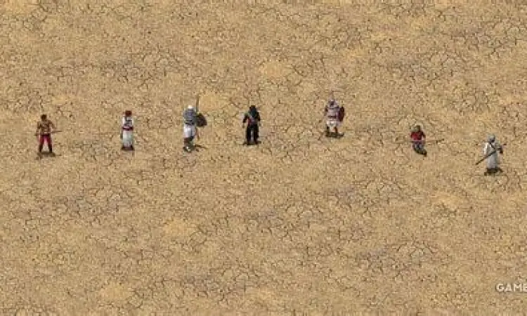 Berbagai jenis unit tentara di Stronghold Crusader