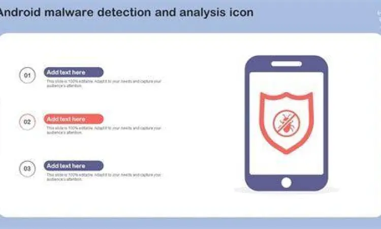 Ilustrasi peringatan keamanan pada perangkat Android
