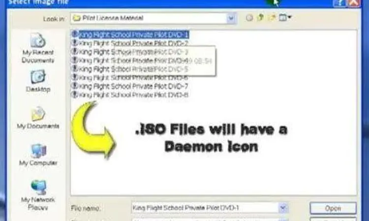 Proses mounting file ISO di Windows