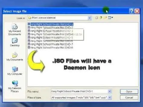 Mounting ISO Process Proses mounting file ISO di Windows