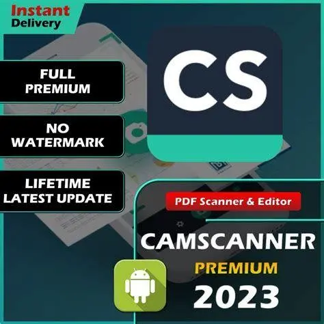 Fitur Premium CamScanner Fitur premium CamScanner unlocked