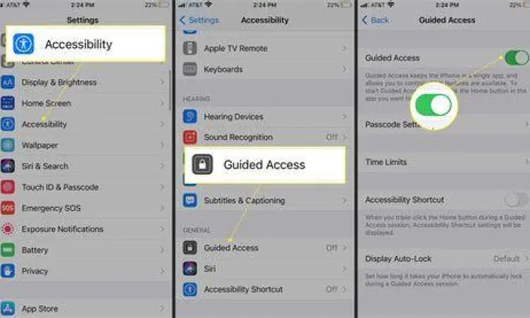 Guided Access iPhone Panduan mengaktifkan Guided Access di iPhone