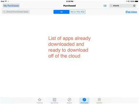 Daftar Pembelian App Store Menu daftar pembelian di App Store iOS