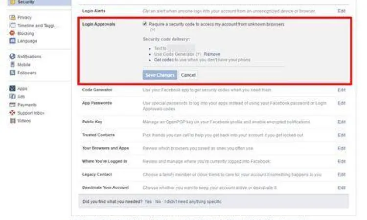 Privasi Facebook Pengaturan privasi dan keamanan akun Facebook