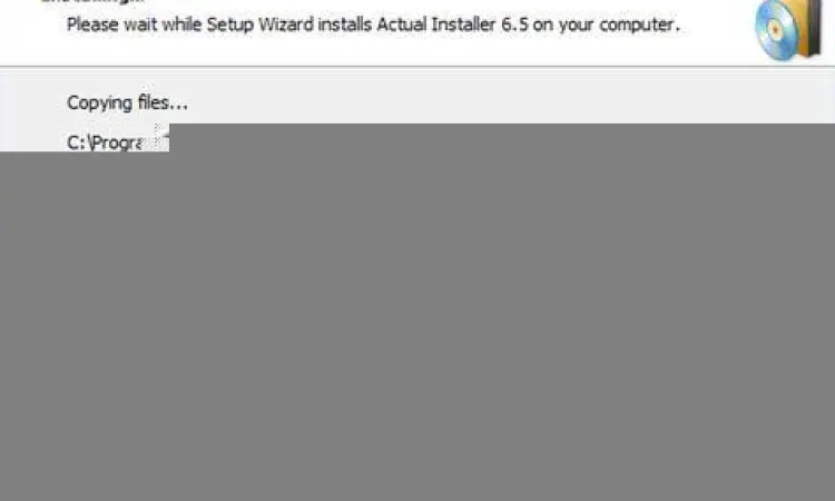 Proses Setup Wizard Tampilan Setup Wizard pada Windows
