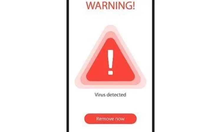 Peringatan Malware Peringatan bahaya donload aplikasi tidak resmi