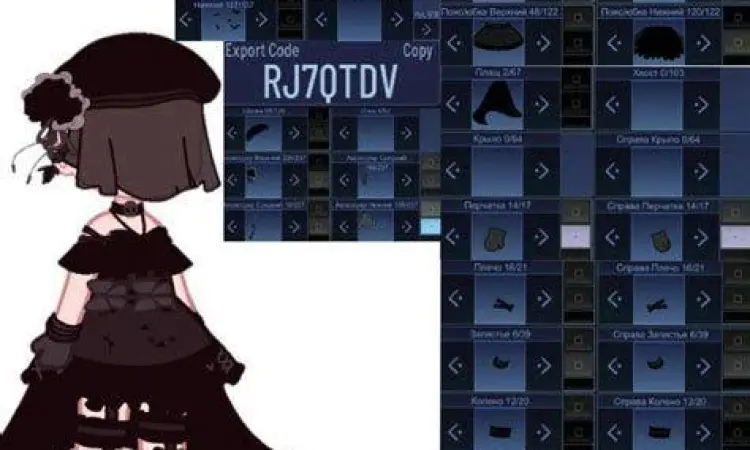 Fitur Pakaian Gacha Redux Koleksi pakaian baru di Gacha Redux