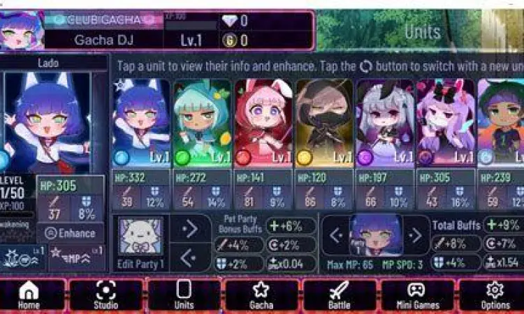 Gacha Redux Versi PC Gameplay Gacha Redux di PC