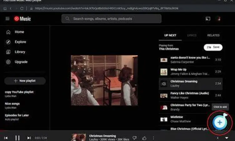 Pengaturan mode offline pada aplikasi YouTube Music