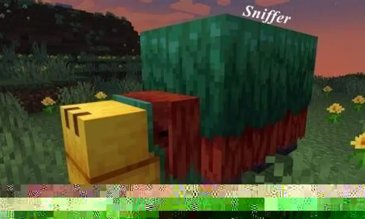Mob Sniffer di Minecraft 1.20.12
