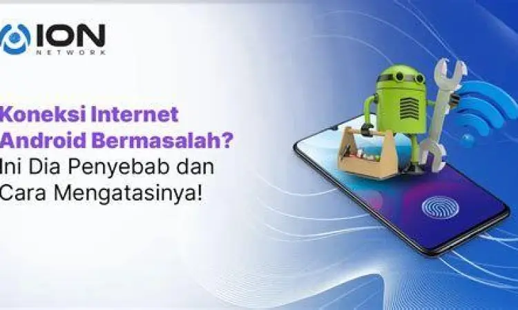 Cek Koneksi Internet Memeriksa koneksi internet pada smartphone Android