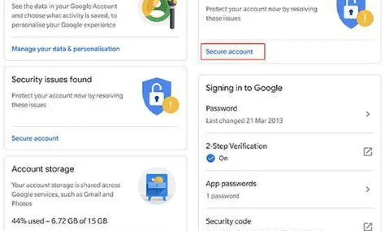 Keamanan Akun Keamanan akun Google dari aplikasi pihak ketiga
