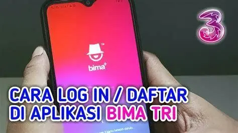 Login Bima Tri cara daftar bima tri lewat smartphone