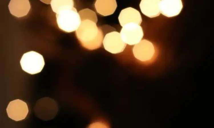 Latar belakang cahaya bokeh yang estetik