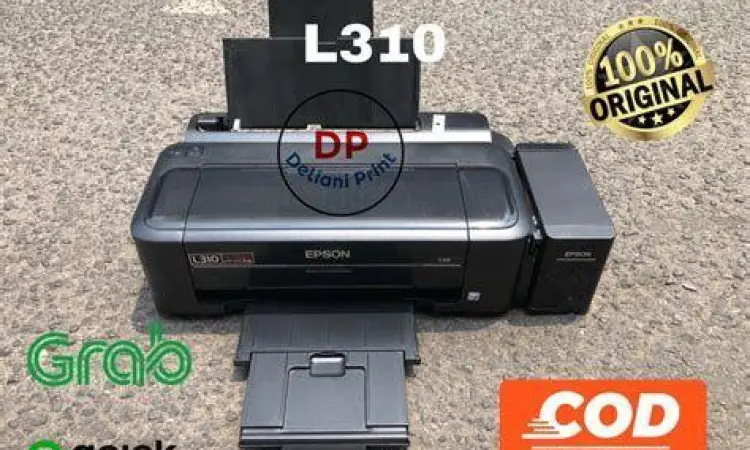 Printer Epson L310 Bentuk fisik printer Epson L310