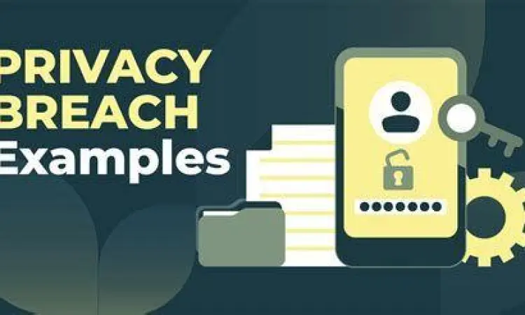 Ilustrasi kebocoran data pribadi pada perangkat smartphone