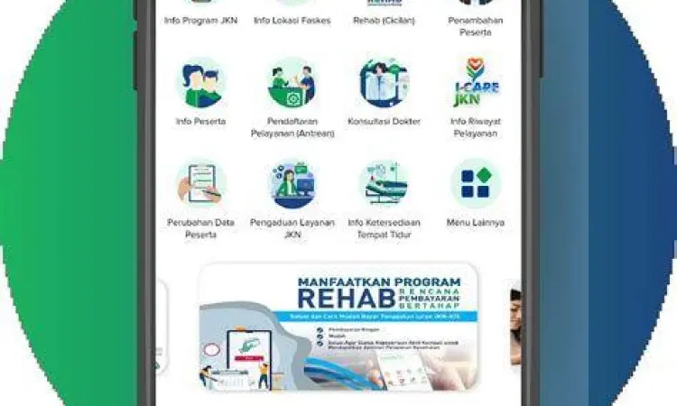 Antarmuka Mobile JKN Fitur utama dalam aplikasi cek BPJS Kesehatan