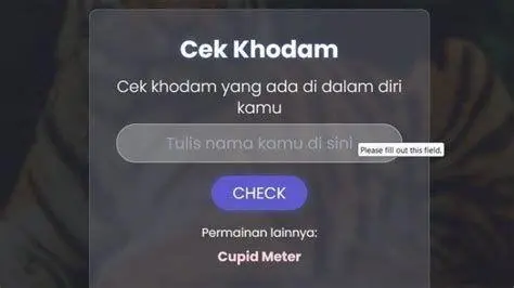 Tren Digital Cek Khodam Visualisasi tren cek khodam di layar smartphone