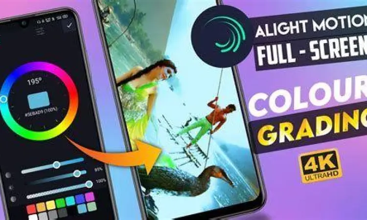 Fitur Color Grading Alight Motion Mod