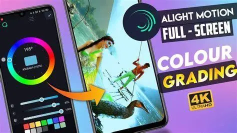 Color Grading Tools Alight Motion Fitur Color Grading Alight Motion Mod