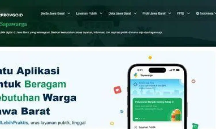 Proses cek pkb jawa barat di aplikasi sapawarga