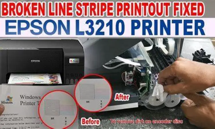 Hasil cetak Epson L3210