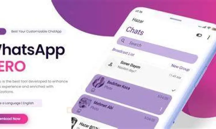 Kustomisasi tema WhatsApp Aero v9.98