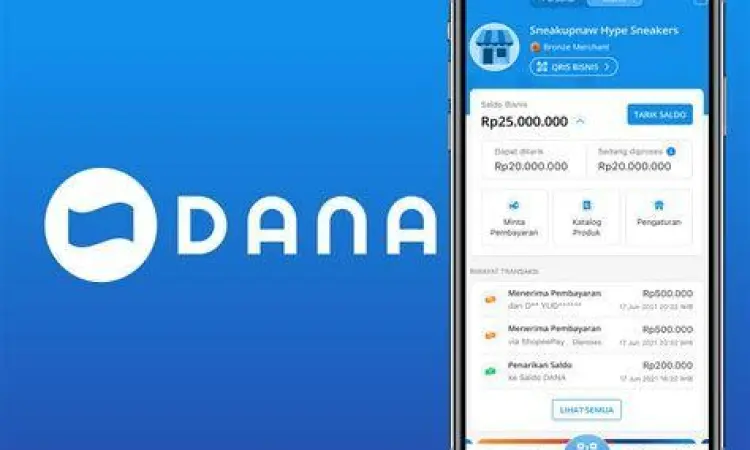 Interface Dana Versi Lama Perbandingan antarmuka aplikasi Dana versi lama dan baru