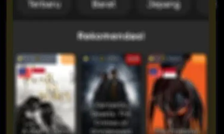 Tampilan aplikasi XXI Lite APK yang efisien