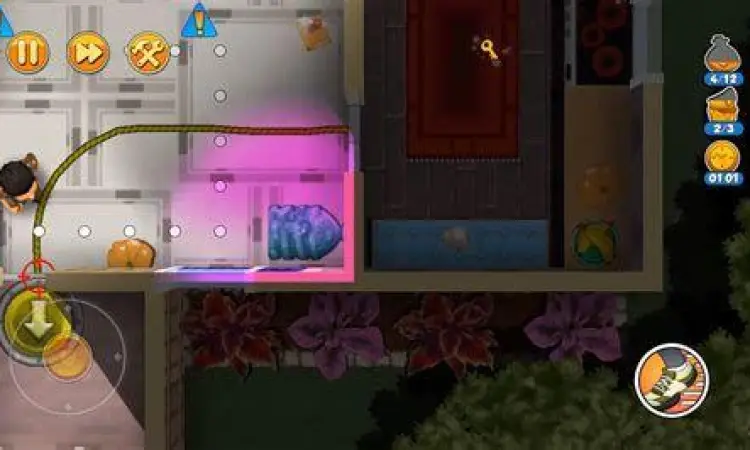 Berbagai gadget dalam game Robbery Bob yang bisa dibeli dengan koin